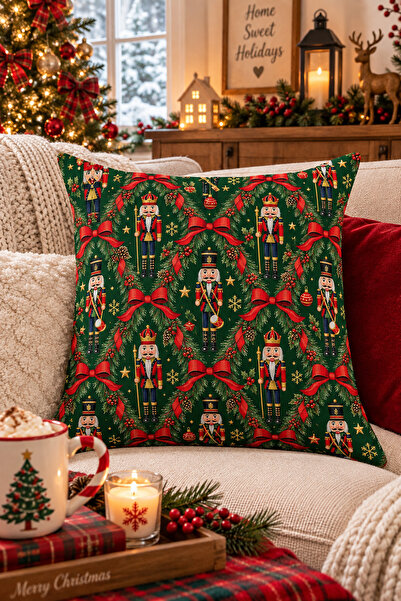 Evdek Christmas Double-Sided Printed Throw Pillow Cover 6Echd36