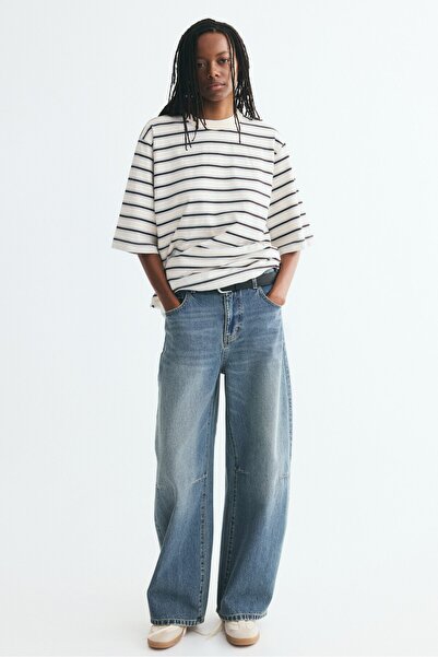 H&M Barrel High Waist Jeans