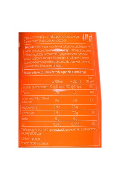 sodastream CONCENTRAT DE SIROP PENTRU SATURATORA MIRINDA + 10x PALEȚI DE PAHA...