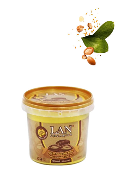 LAN ORGANICS زبدة الشيا الصفراء الأفريقية 100 مل