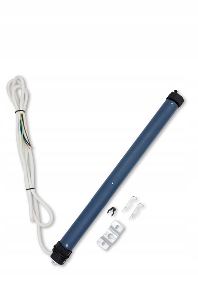 NO BRAND Motor tubular pentru rulouri de 20 Nm, 45 kg, SW60, 60 mm, cu comuta...
