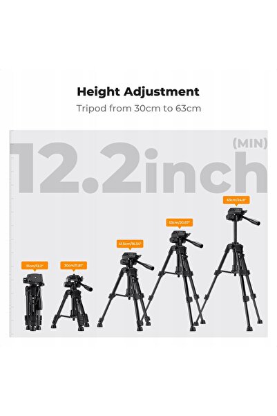 K&F CONCEPT KF09.166 Mini trepied pentru filmare – compact, ușor