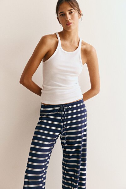 H&M Pamuk Karışımlı Pijama Altı