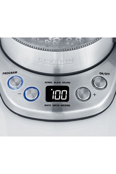 Severin Aparat de făcut ceai WK 3473 cu 5 programe și control, 2200W, 1L