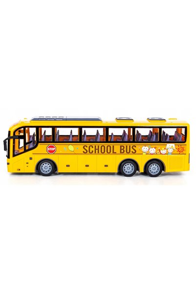 NO BRAND Autobuz electric pentru copii SAPPHIRE KIDS Lumini LED Sunete Deschi...