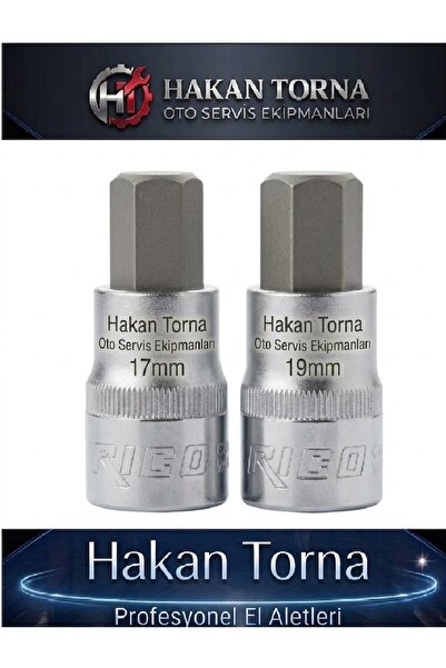 Rico 1/2 Lokma Allen Kısa Lokmalı Alyan 17mm 19mm