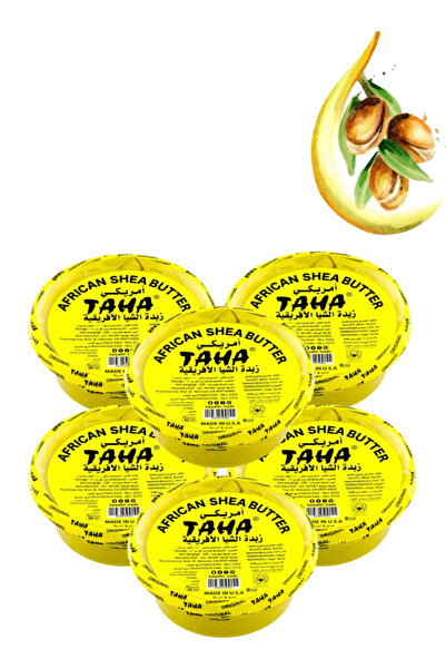 TAHA 6 قطع من زبدة الشيا الأمريكية الأفريقية 8 أونصة
