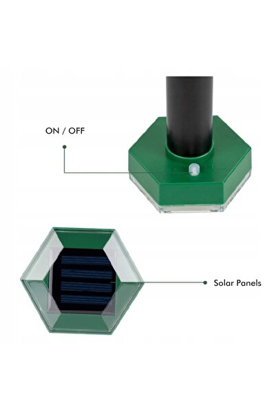 NO BRAND 4x REPELENT PUTERNIC SOLAR PENTRU DROSPE, VIERMI, NORNICE, MARMOTI, ...