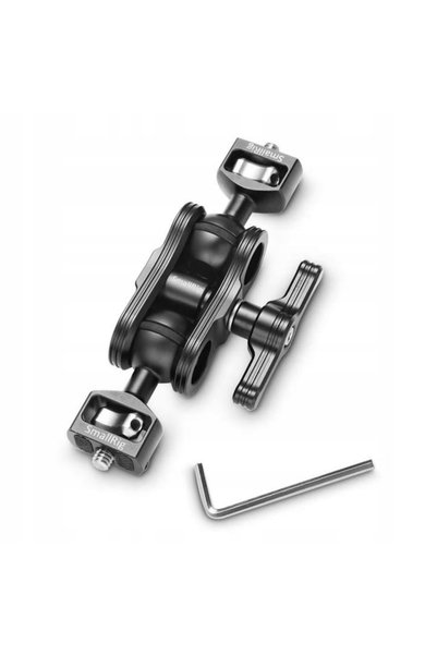 SmallRig 2070 Braț articulat cu cap dublu de 1/4 inch