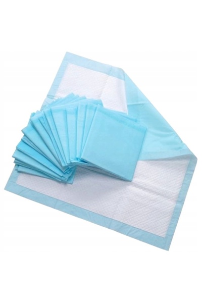 NO BRAND Absorbante igienice de unică folosință pentru scutece 60x60 100 bucăți