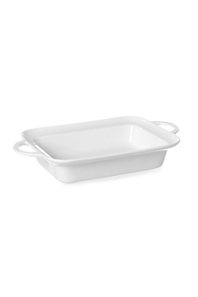 HENDI Vas de copt dreptunghiular cu mânere 260x185x55mm porțelan alb