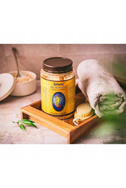 Zabłocka 2x sare termală iod-brom pentru baie exfoliantă 1 kg 2 bucăți