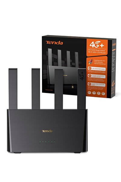 Tenda Router 4G08 WiFi 5 1200Mb/s AC1200 4G LTE 1xWAN 1xLAN