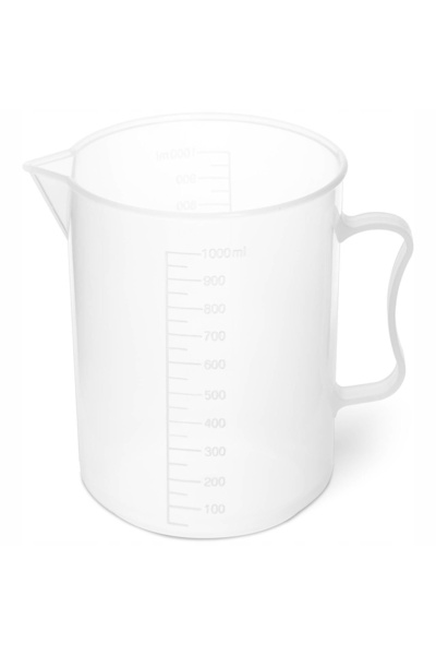Steinberg Pahar gradat de laborator din plastic de 1000ml - 10 bucăți