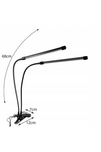 Gardlov Lampă LED pentru plante, lumină de creștere, panou cu temporizator x ...