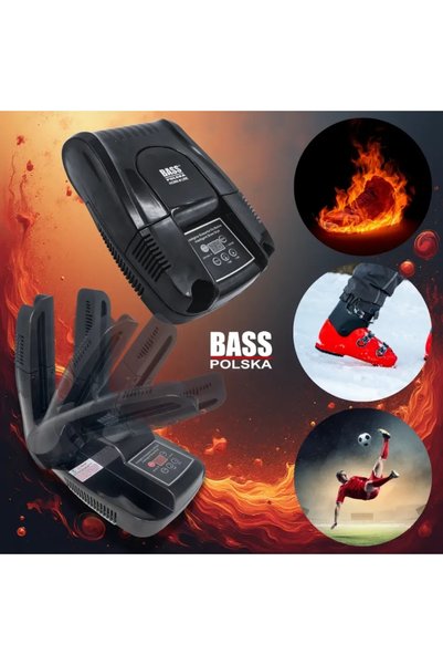Bass Uscător de încălțăminte cu generator de ozon Aer cald 360 °