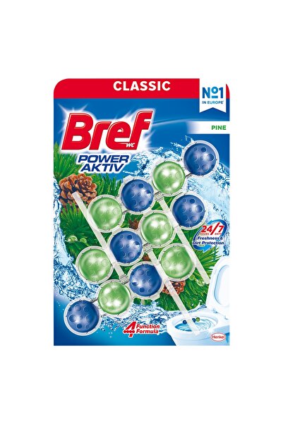 Bref Odorizant pentru vasul de toaletă WC Power Acti Pine Pine SOSNA 3x50g x ...
