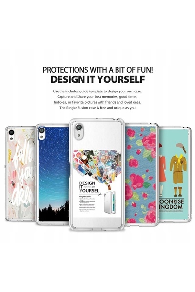 Ringke Husă FUSION pentru SONY XPERIA XA + sticlă