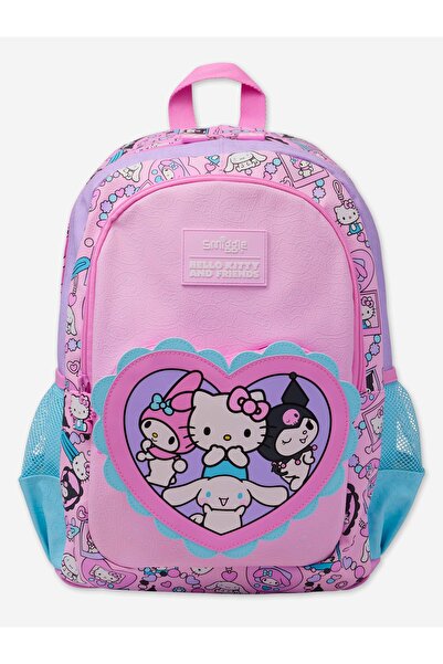 SMIGGLE Hello Kitty And Friends Classic Pembe Okul Sırt Çantası