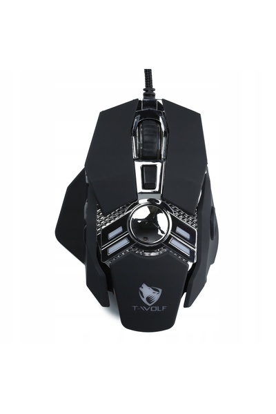 T-WOLF MOUSE GAMING LED RGB 6400DPI
