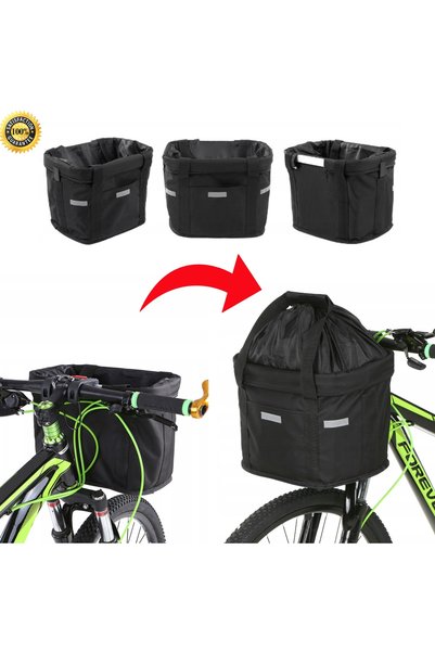 B-SQUL EXPEDITION COȘ DE GHIDON BICICLETĂ COȘ FRONTAL BICICLETĂ GEANTĂ BICICL...