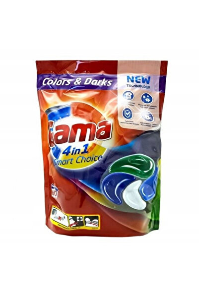 Gama CAPSULE DE SPĂLARE 4 ÎN 1, 60 BUCĂȚI, PENTRU Haine Colorate/Închise la c...