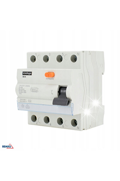 SCHELINGER Un disjunctor diferențial 4P 40A 30mA 10kA VDE