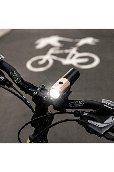 Vayox Lumină frontală LED pentru bicicletă USB-C, Lumini de ciclism Pro Metal...