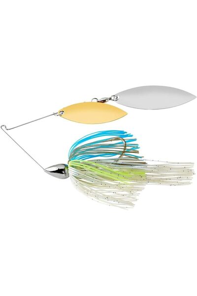 WAR EAGLE CUSTOM LURES طعم صيد سمك سبينر بيت بإطار من النيكل من وور إيجل
