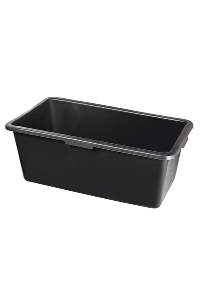 OEM Construction bucket, polypropylene, black, 80 L, 785 x 485 x 300 mm