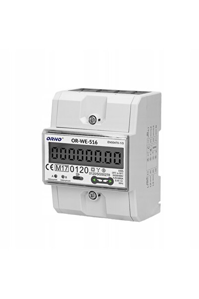 Orno Contor de energie electrică trifazat OR-WE-516 80A Port RS-485 MID