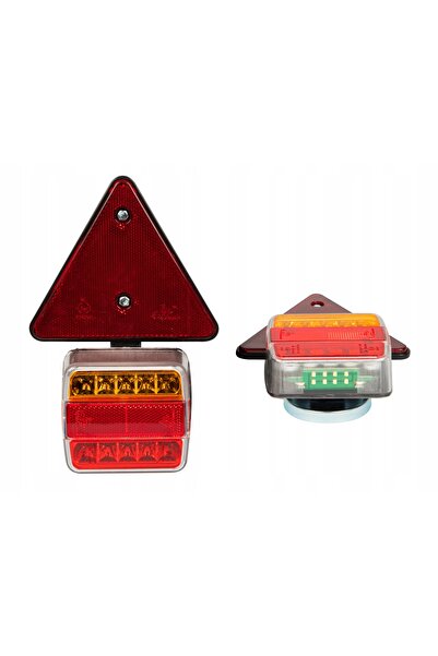Blow Kit lumini LED pentru remorcă, lampă magnetică triunghiulară universală
