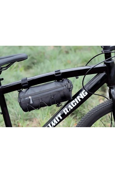 NO BRAND Geantă universală pentru bicicletă, de umăr, pentru ghidon/cadru, 2,5L
