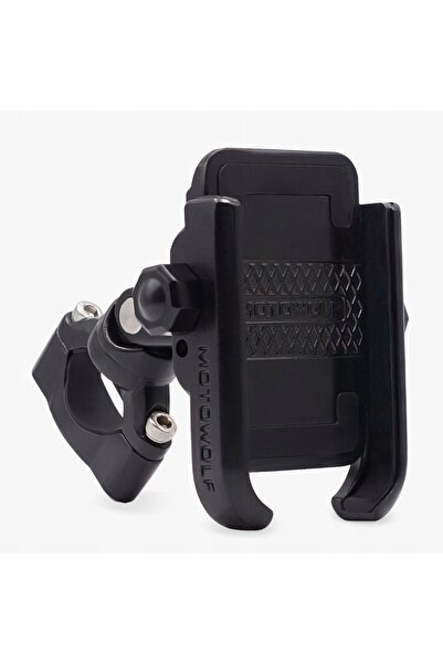 Wolf MOTOWOLF Suport de telefon reglabil din aluminiu pentru ghidon de motoci...