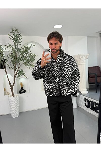 UTTBASİC KN Askeri Desen Oversize Ceket