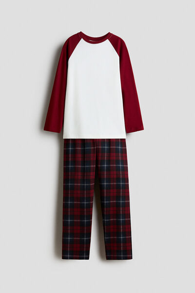 H&M Pamuklu Pijama Takımı