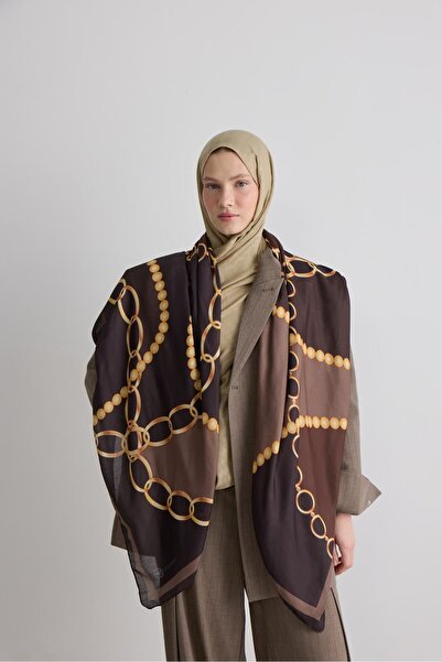 Modakaşmir Monolith Pattern Shoulder Shawl