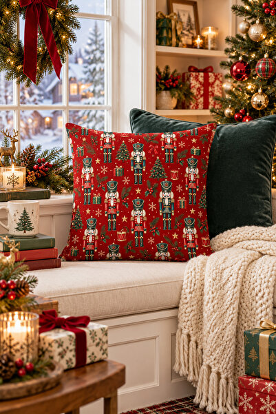 Evdek Christmas Double-Sided Printed Throw Pillow Cover 6Echd34