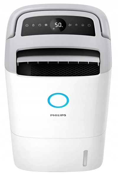 Philips serii 5000 DE5305/11 dezumidificator și purificator de aer 2-în-1 alb...