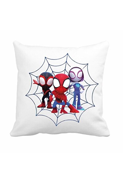 OEM Pernă pentru copii, Creșă, Grădiniță, Spidey, 40×40 cm, PGR022