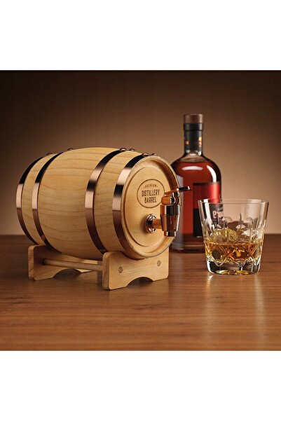 NO BRAND Lemn de stejar de butoi de whisky, distribuitor de alcool, cadou pen...