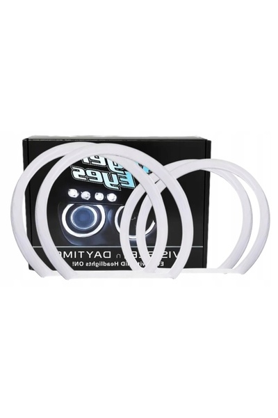 BDS RINGI DRL Lumini de zi SMD albe BMW 3 E46 2x 131mm + 2x 146mm