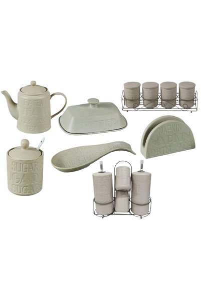 Maestro set de recipiente pentru condimente STONE 5ele MR20028-04CS piper negru