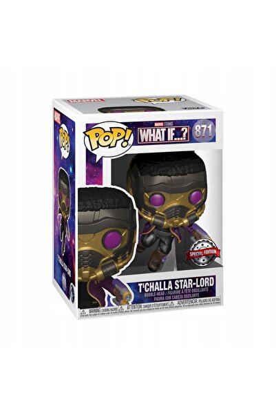 Funko Pop ! Ce-ar fi dacă T'Challa Star Lord Figure 871 ar fi o figurină?