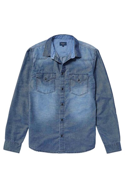 Pepe Jeans Ανδρικό Τζιν Πουκάμισο Μ