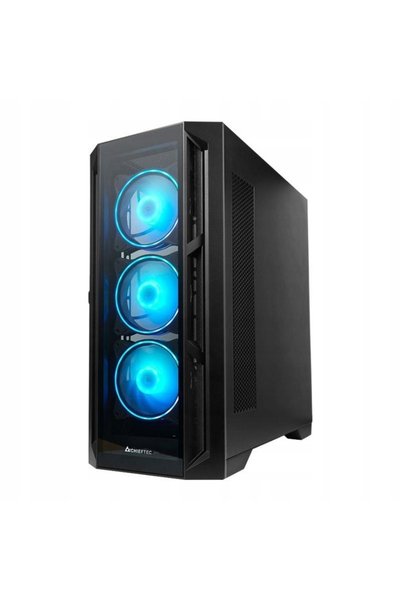 Chieftec Carcasă GA-01B-TG-OP E-ATX fără sursă de alimentare, cu geam, negru