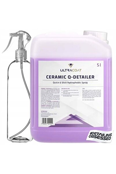 ULTRACOAT Ceramic Q-Detailer 5L Quick Detailer Hidrofob cu Luciu Intens