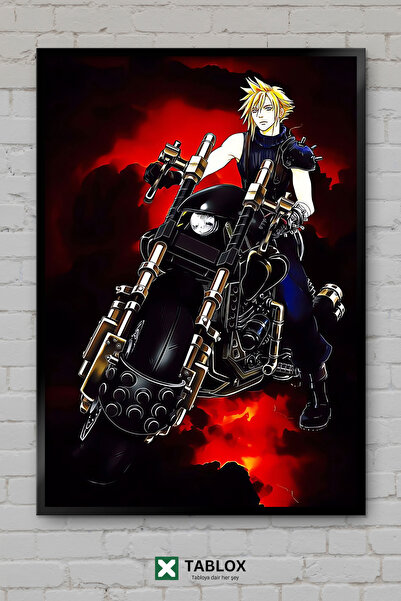 tablomaxtbx Final Fantasy Βιντεοπαιχνίδια RPG Φανταστική Ιαπωνική αφίσα με πλ...