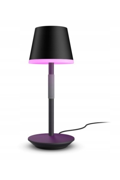 Philips Hue Lampă de masă go w&c negru-gri 6W 530lm