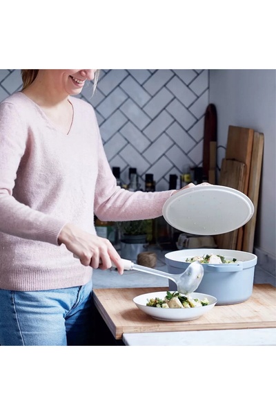 BEKA GARNEK aluminiu cu capac 4.5l PAPILLON 24 cm înveliș ceramic